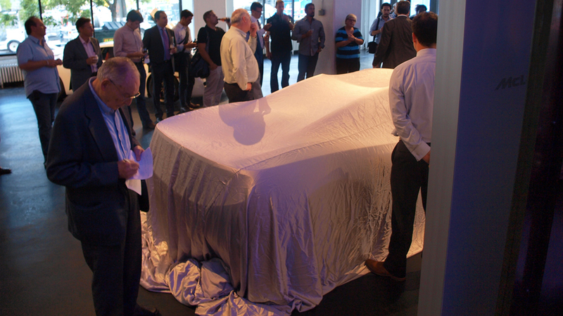 Illustration for article titled The McLaren 12C Spider Live At Classic Car Club Manhattan